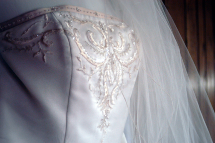 Wedding Dress Detail